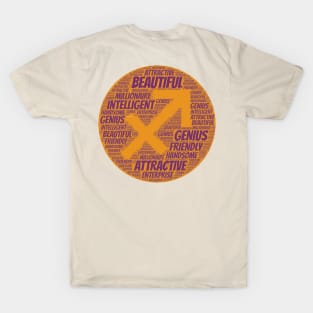 Sagittarius zodiac sign T-Shirt